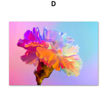 Load image into Gallery viewer, Chrysanthemum Carnation Colorful Flower Wall Art Canvas Painting Nordic Posters And Prints Wall Pictures For Living Room Decor - SallyHomey Life&#39;s Beautiful