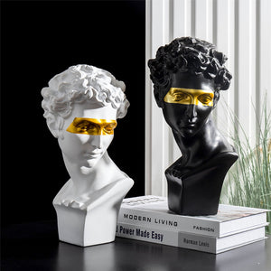 Home Decoration Accessories David People Resin Statue Europe Abstract Sculpture Statues For Decoration Modern Art Home Decorate