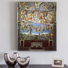Load image into Gallery viewer, Famous Painting The Last Judgement by Michelangelo Posters and Prints Wall Art Canvas Painting for Living Room Decor No Frame - SallyHomey Life&#39;s Beautiful