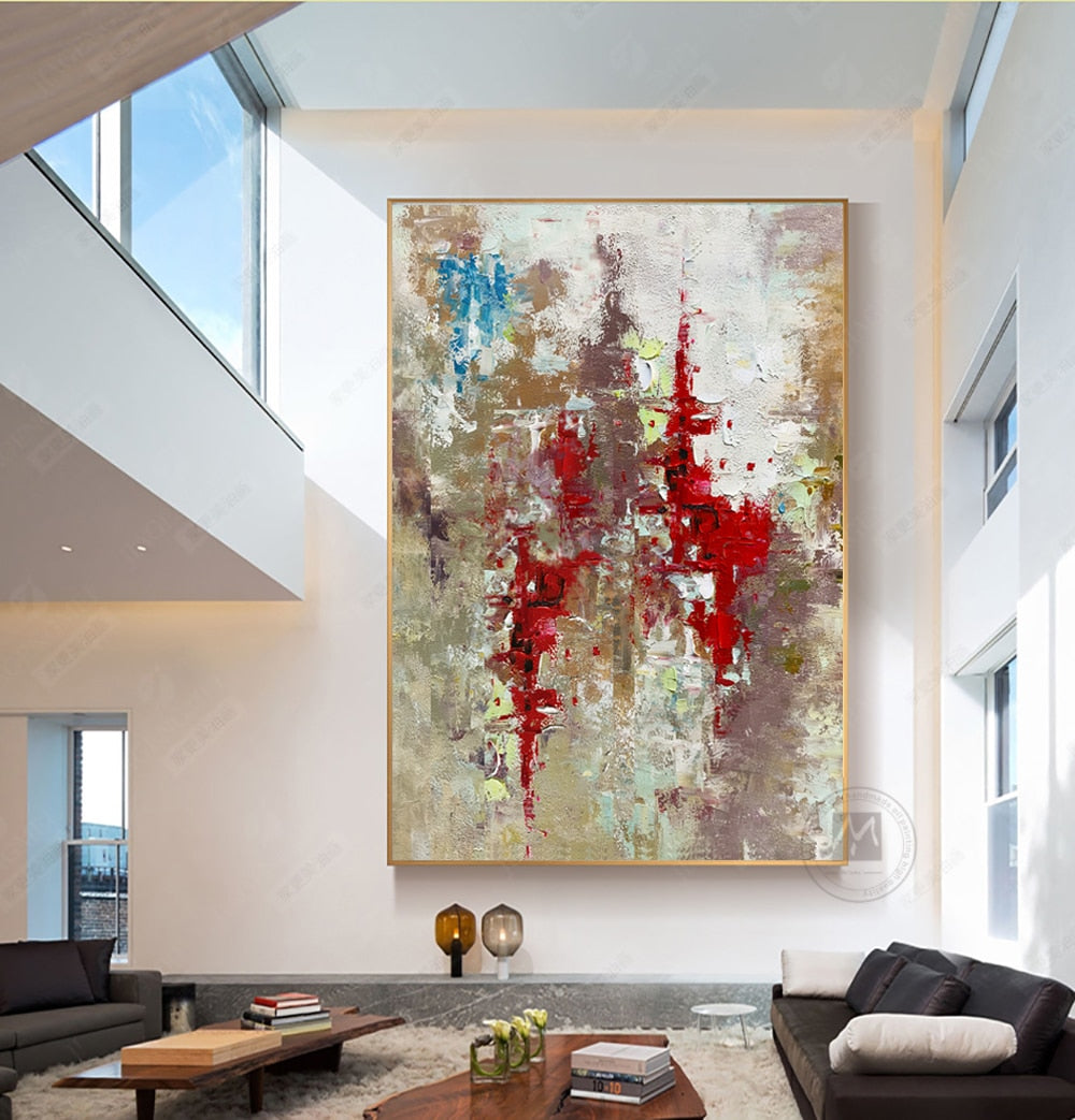 Original customized Hand painted cuadros decoracion dormitorio vintage modern abstract decorativos oil painting on canvas art - SallyHomey Life's Beautiful