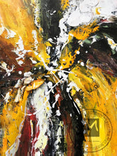 Load image into Gallery viewer, Abstract oil painting Original hand painted canvas oil painting yellow textured artwork for living room wall large wall decor - SallyHomey Life&#39;s Beautiful