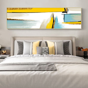 Modern Abstract Landscape Oil Painting on Canvas Poster Print Wall Art Pictures for Living Room Decor No Frame - SallyHomey Life's Beautiful