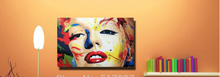 Load image into Gallery viewer, 🔥Free shipping 100% Handpainted pop art oil painting on canvas Celebrity portrait painting - SallyHomey Life&#39;s Beautiful