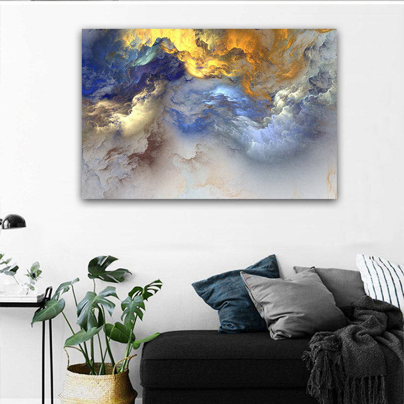 Large Size Canvas Print Painting Abstract Wall Art Modern Wall Paintin ...