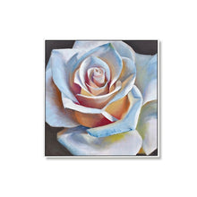 Load image into Gallery viewer, 100% Hand Painted Big White Rose Art Oil Painting On Canvas Wall Art Wall Adornment Pictures Painting For Living Room Home Decor