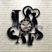 Load image into Gallery viewer, Cats  Wall Clock - SallyHomey Life&#39;s Beautiful