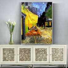 Load image into Gallery viewer, Van Gogh Cafe Terrace At Night Analysis Canvas Printing - SallyHomey Life&#39;s Beautiful