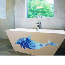 Load image into Gallery viewer, 3D waterproof bathroom wall stickers home decoration large wall pictures for living room - SallyHomey Life&#39;s Beautiful