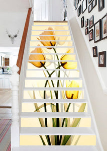 3D Tulip decoration Stair decor  13 Pcs/set - SallyHomey Life's Beautiful