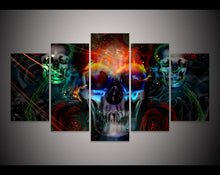 Load image into Gallery viewer, Skull Halloween Canvas Paintings - SallyHomey Life&#39;s Beautiful