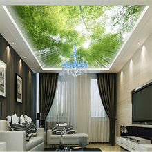 Load image into Gallery viewer, 3D green bamboo forest natural fresh landscape painting - SallyHomey Life&#39;s Beautiful