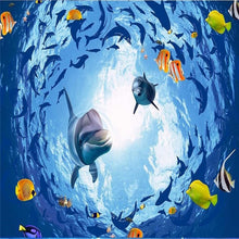 Load image into Gallery viewer, 3D dolphin swimming ceiling - SallyHomey Life&#39;s Beautiful