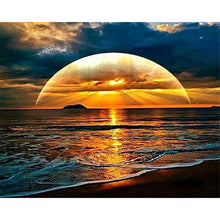 Load image into Gallery viewer, sunset  Digital PaintingWall Art Canvas Painting Unique Gift Home Decor 40x50cm - SallyHomey Life&#39;s Beautiful