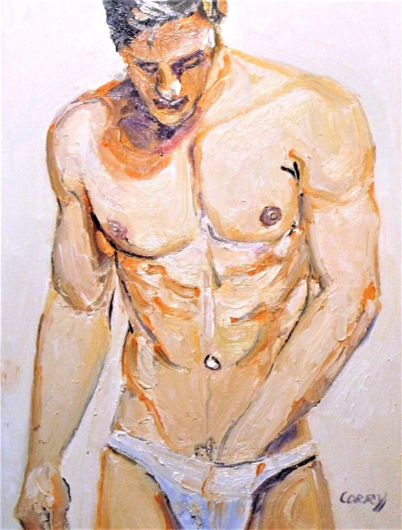 100%Handmade original oil painting, 