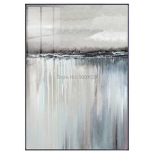 Load image into Gallery viewer, Handmade Abstract Minimalist wall art Grey Canvas Painting Art Wall Pictures For Living Room Home Decor Nordic Style