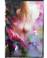 Load image into Gallery viewer, hand painted oil painting High-grade original figure Modern impression the human body painting DM1804161