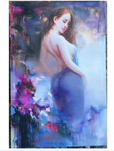 Load image into Gallery viewer, hand painted oil painting High-grade original figure Modern impression the human body painting DM1804161