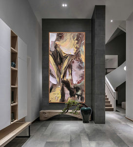 Abstract artwork Contemporary wall art on Canvas original art hand painting oil on canvas for living room modern home decor