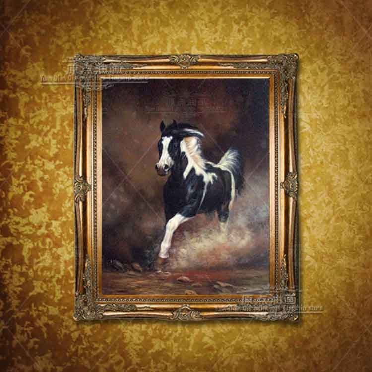 High Quality Horse Oil Paints Real  Pop Horse Oil Painting On Canvas Handmade Animal Horse Paintings
