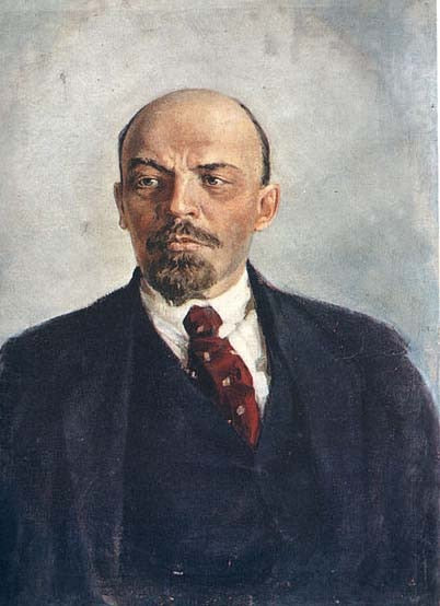 TOP ART painting #100% handpainted -Russian communist revolutionary, politician political theorist Vladimir Lenin oil painting