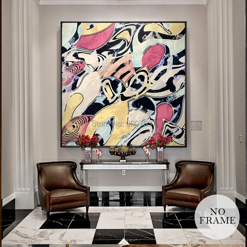 Canvas Painting Picasso Famous Colorful Handmade Oil Paintings Modern Home Decor Special Wall Art Pictures For Living Room