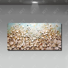 Load image into Gallery viewer, Hand painted canvas oil paintings modern wedding decor oil Painting Wall art Pictures home Decoration for living room on Canvans