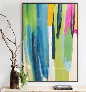 Living room painting decorative wall painting handmade abstract art acrylic paintings wall pictures for bedroom decoration