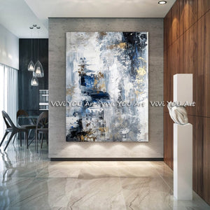 Large original Hand Painted Abstract Painting Modern abstract painting hand painted oil painting  wall art abstract textured art