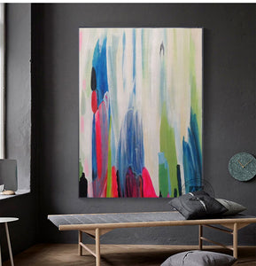 Living room painting decorative wall painting handmade abstract art acrylic paintings wall pictures for bedroom decoration