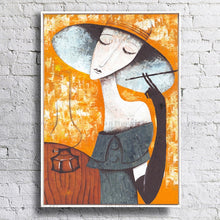 Load image into Gallery viewer, 100% Handmade Oil Painting Picasso Famous Painting Canvas Art Wall Picture for Living Room Decoration Abstract Home Decor