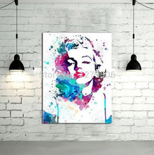 Load image into Gallery viewer, Hot sale hand paited Marilyn Monroe Oil Painting Modern Wall Painting on Canvas Art for Living Room hotel office wall Decoration