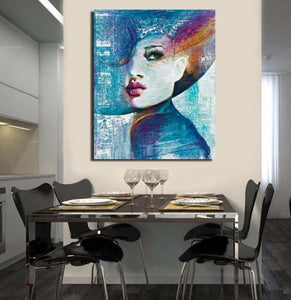 Hot sale hand paited Marilyn Monroe Oil Painting Modern Wall Painting on Canvas Art for Living Room hotel office wall Decoration