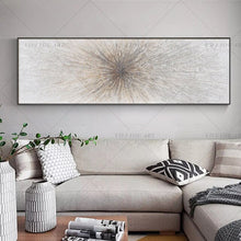 Load image into Gallery viewer, 100% Handmade Laser Line Brown Abstract Painting  Modern Art Picture For Living Room Modern Cuadros Canvas Art High Quality