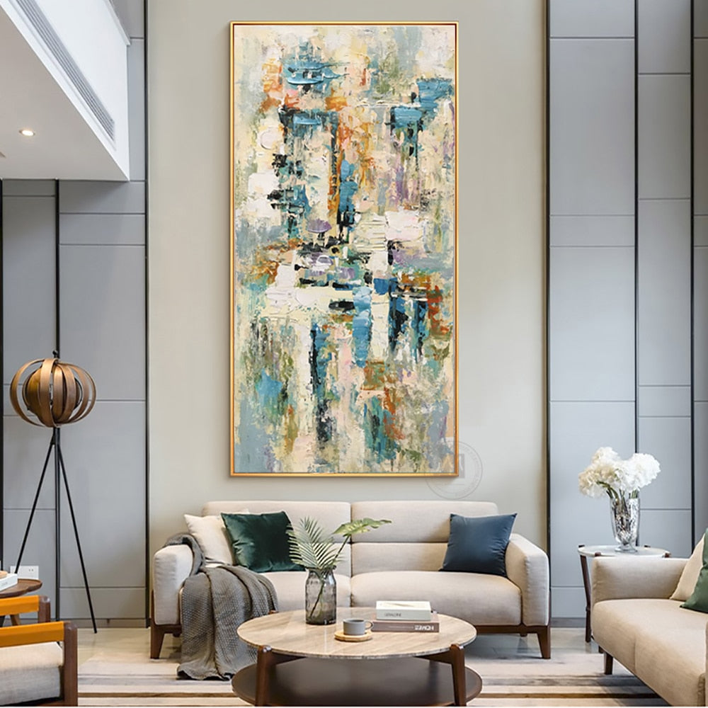 Abstract Art Original Modern Painting Wall decor painting big size oil on canvas Handmade artwork wall painting living room