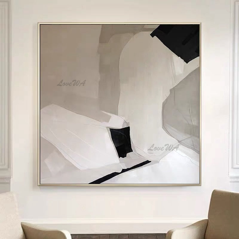 Modern Artwork Home Interior Decoration Abstract Art Cheap Unframed Oil Painting Real Hand-painted Canvas Wall Decor Art Picture