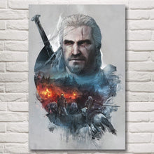 Load image into Gallery viewer, Game Hunt Picture Cirilla Fiona Art Canvas Poster Prints Home Wall Decor Painting