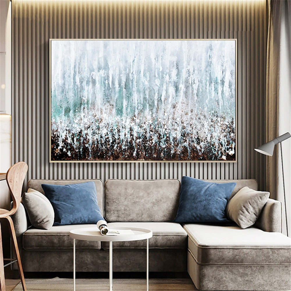 Abstract Landscape Modern Hand Painted Oil Painting On Canvas Wall Art For Living Room Modern Handmade Paintings For Home Decor