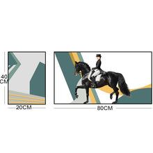 Load image into Gallery viewer, Modern Woman Riding Horse Pictures  Room Wall Art Pating  Posters and Aisle Prints Canvas Suitable for Hermes-style Home Decor