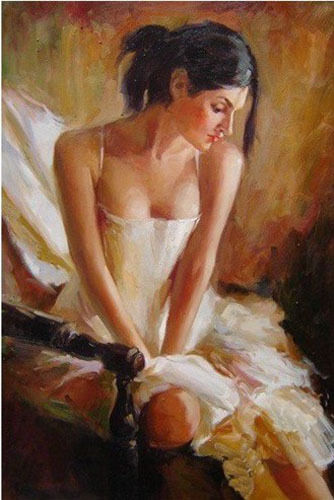 HIGH QUALITY PORTRAIT OIL PAINTING ON CANVAS :