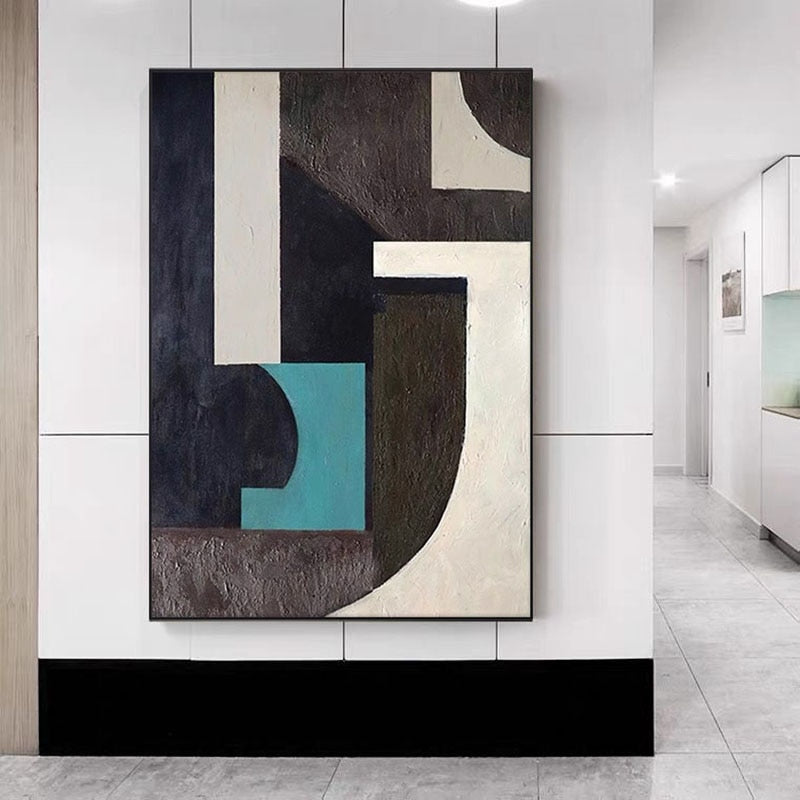 Latest Design Hand-painted Abstract Simple Oil Painting Wall Decoration Art Acrylic Paintings Picture For Living Room Decorative