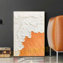 Load image into Gallery viewer, Hand-painted abstract oil painting three-dimensional picture of sea waves living room home decoration paintings canvas paintings