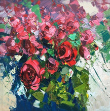 Load image into Gallery viewer, Palette Knife 3D Textured Flowers Oil Painting Hand-painted Wall Hangings Abstract Decorative Item Flower Art Hot Selling Gift