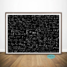 Load image into Gallery viewer, Kid Physical Equations Science Education Mathematics Poster Prints Painting Canvas Living Room Wall Art Picture Home Decor