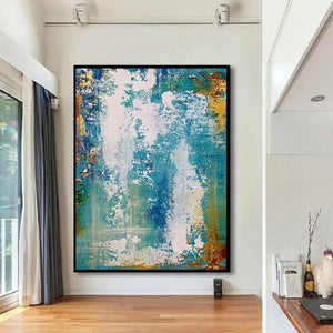 Large Abstract Painting Modern Wall  Abstract Painting Oil Handmade Office Modern Wall Art Original Abstract Decoration