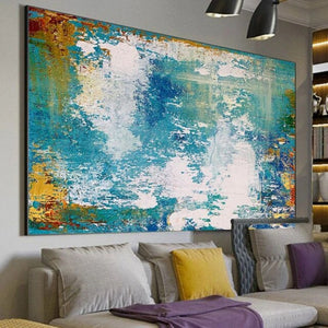 Large Abstract Painting Modern Wall  Abstract Painting Oil Handmade Office Modern Wall Art Original Abstract Decoration