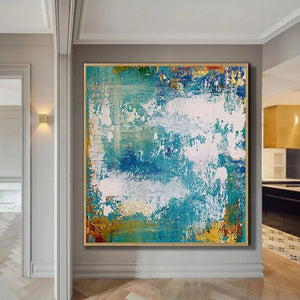 Large Abstract Painting Modern Wall  Abstract Painting Oil Handmade Office Modern Wall Art Original Abstract Decoration