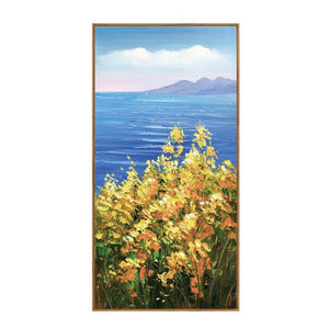 Handmade Landscape Flower Oil Painting On Canvas Wall Art For Home Living Room Bedroom Decoration Mural Hand Painted Paintings