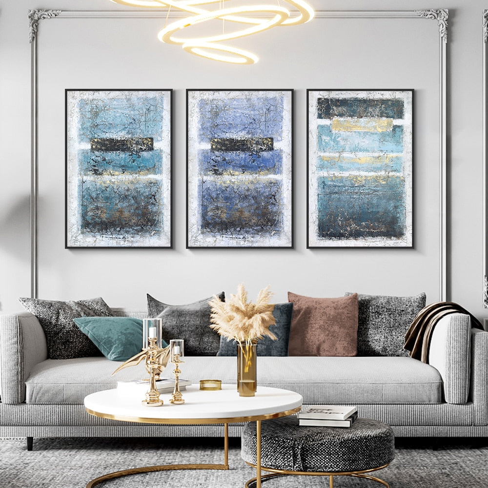 Morden Abstract Hand Painted Oil Painting Canvas Art 100% Handmade Texture Wall Art Canvas Painting For Livingroom Home Decor