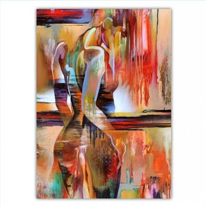 Hand painted oil painting Home decor high quality Abstract Art  painting pictures   Gift