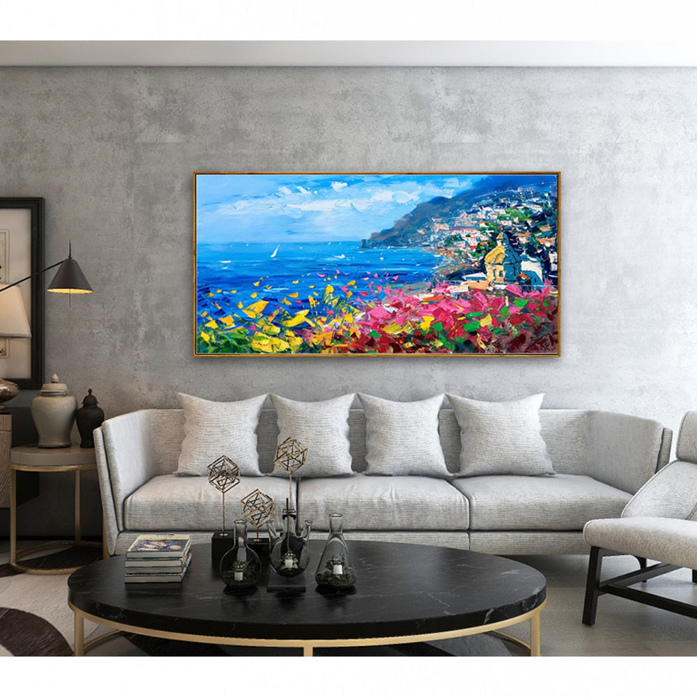 Hand painted oil painting Home Decor High quality Art painting pictures   Gift   DM1904121